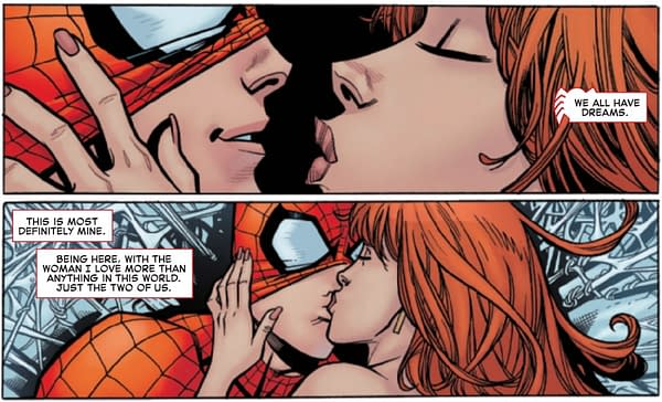 Spidey Gets Romantic with MJ in Amazing Spider-MAn #24 (Preview)