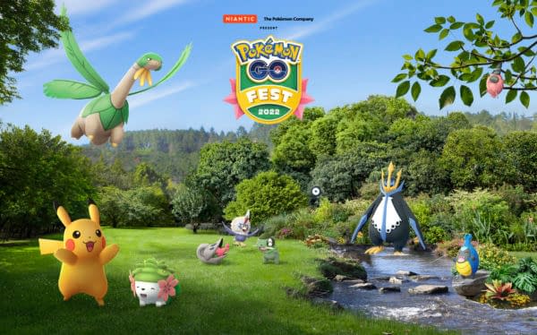 Pokémon GO Fest 2022 graphic. 1 credit
