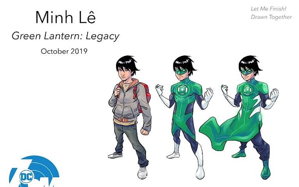 Minh Le Brings Us The Youngest Green Lantern 13 Year Old Tai