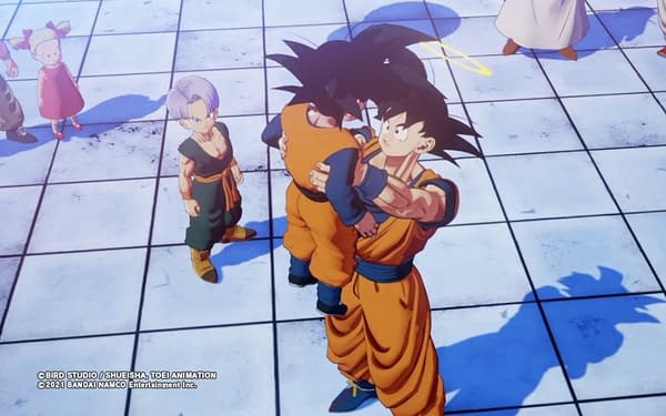 Goku & Goten in Dragon Ball Z: Kakarot. Credit: Bandai NAMCO