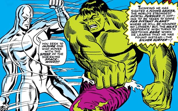 Tales to Astonish #93 (Marvel, 1967), Hulk vs. Silver Surfer story.