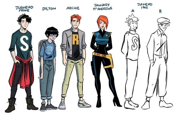 Jughead's Time Police Returns to Archie in June, From Sina Grace and Derek Charm