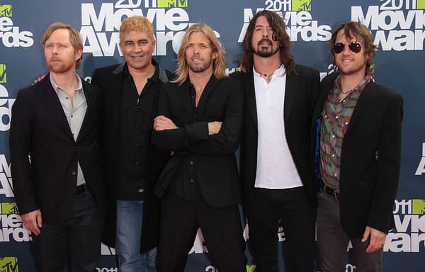FOO FIGHTERS arriving at the 2011 MTV Movie Awards on June 05, 2011 in Hollywood, CA.  Editorial credit: DFree / Shutterstock.com