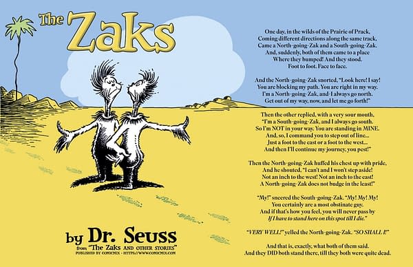 ComicMix To Publish Lost Dr Seuss Stories, Out Of Copyright