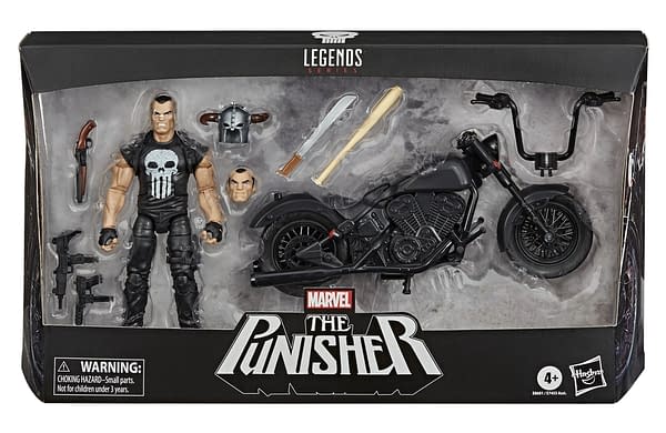 The Punisher Rides on in With New Marvel Legends Hasbro Set