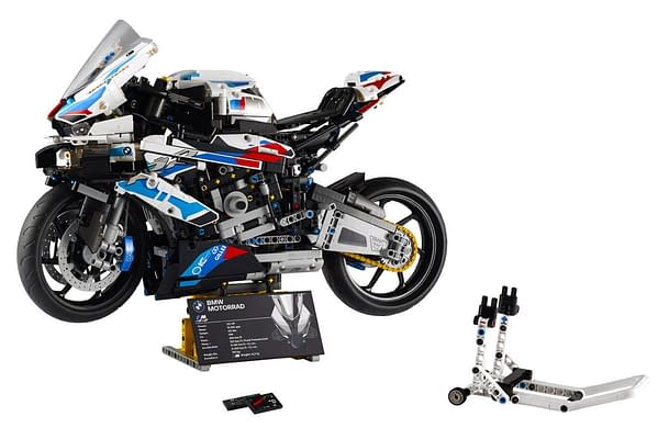 Build the BMW M 1000 RR Motorcycle with New LEGO Technic Sets