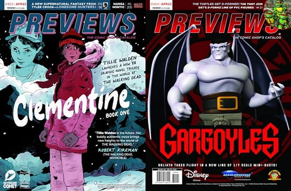 Diamond Previews Covers