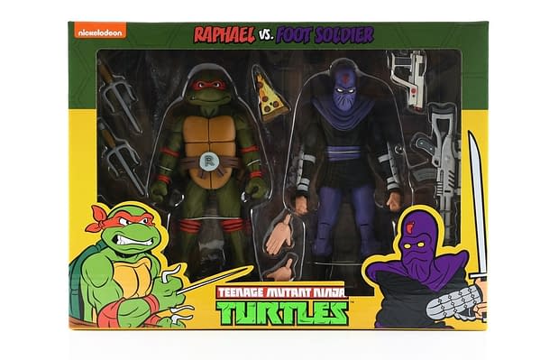 neca tmnt cartoon 2 pack