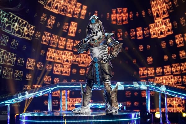 The White Tiger in The Super Nine Masked Singer Special two-hour episode of The Masked Singer, courtesy of FOX.