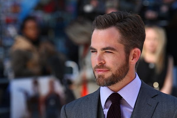 Chris Pine attends the UK Premiere of Star Trek Into Darkness, courtesy of Twocoms and Shutterstock.com.
