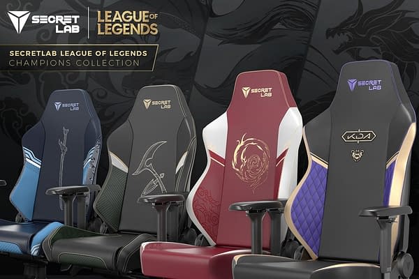Secretlab & Riot Games Partner On League Of Legends Gaming Chairs