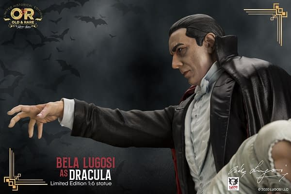 Dracula Lives Once Again with Infinity Statues Bela Lugosi Tribute