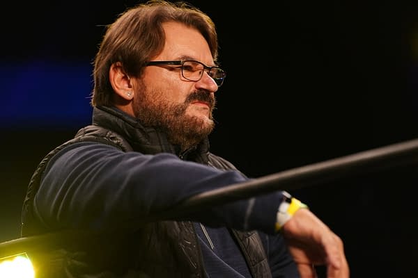 Tony Schiavone factored into the Sting, Shaq, and Kenny Omega segments, making him Dynamite's MVP this week. [Photo: All Elite Wrestling]
