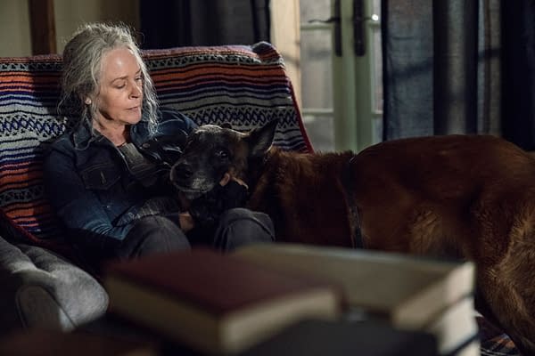The Walking Dead: Cailey Fleming's New Pup Owns Season 10C BTS Video