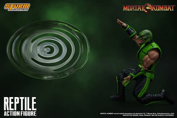 Reptile Enters the Mortal Kombat with New Storm Collectibles Figure