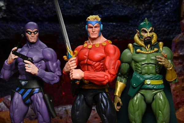 NECA Reveals New Original Superheroes Figures Line