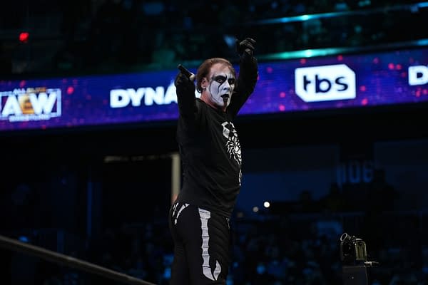 Sting Delivers Speech After AEW Dynamite Win