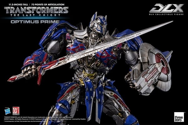 Threezero Reveals Transformers: The Last Knight DLX Optimus Prime