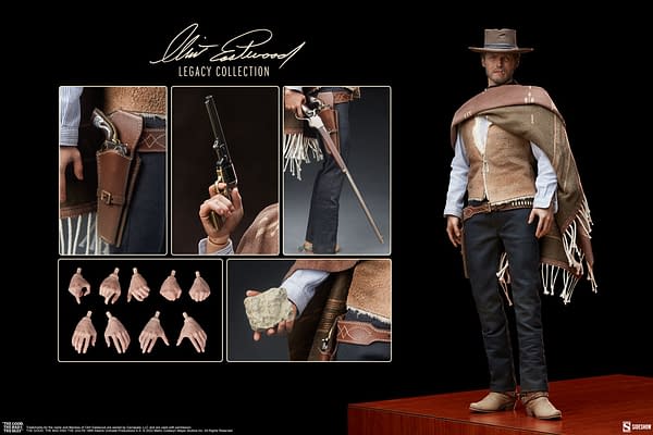Clint Eastwood The Man with No Shame Figures Drops from Sideshow