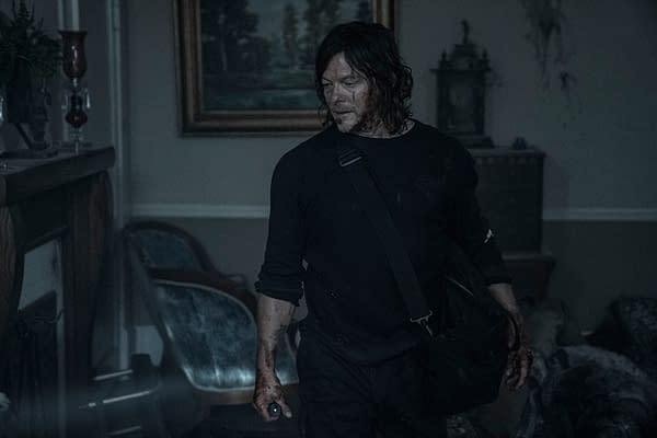 The Walking Dead Star Norman Reedus "Backatit" After Concussion