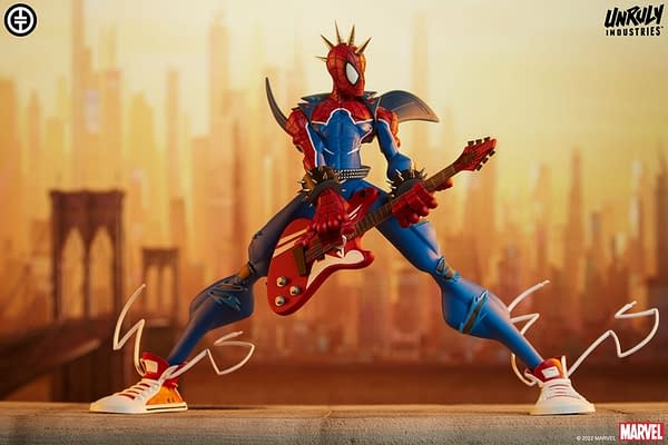 Unruly Industries Debuts New Spider-Man Spider-Verse Artist Statues 