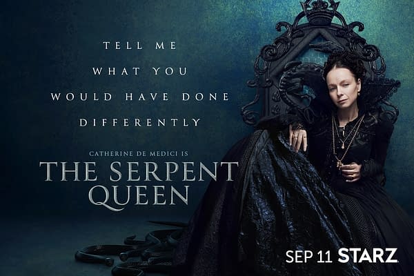The Serpent Queen: Starz debuteert trailer voor Samantha Morton-serie