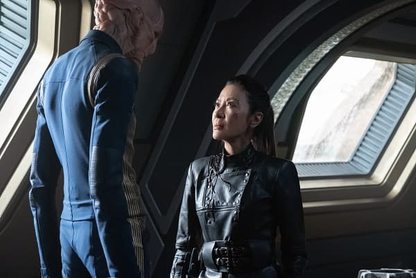 STAR TREK: DISCOVERY. Photo Cr: Michael Gibson/CBS ©2020 CBS Interactive, Inc. All Rights Reserved.