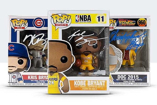 autographed funko pop