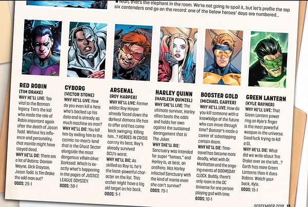 Another Heroes In Crisis #1 Death Confirmation (MAJOR SPOILERS)