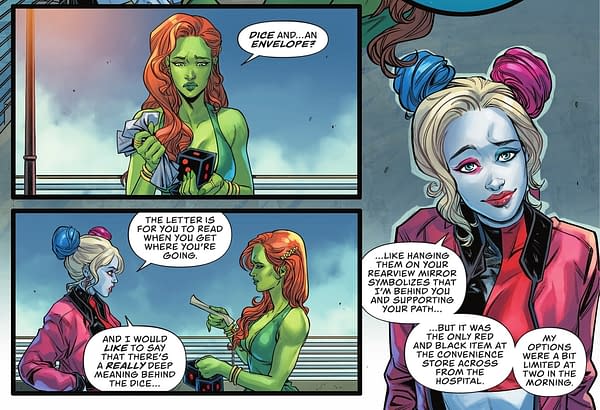 The Break-Up Of Poison Ivy And Harley Quinn (Spoilers, I Suppose)
