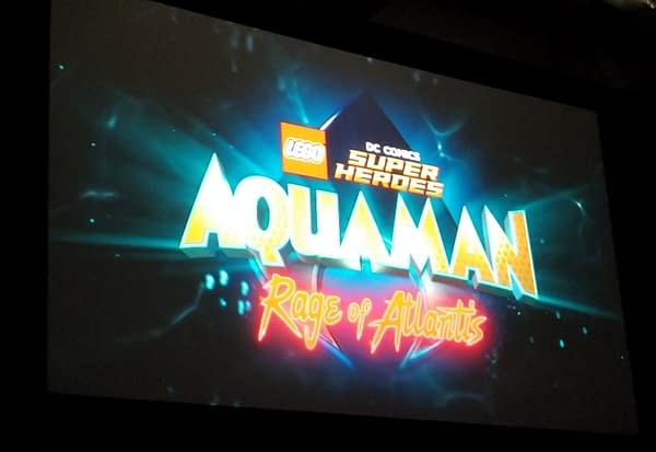 Getting Soaked at the World Premiere of 'LEGO DC Comics Superheroes Aquaman: Rage of Atlantis' [SDCC]