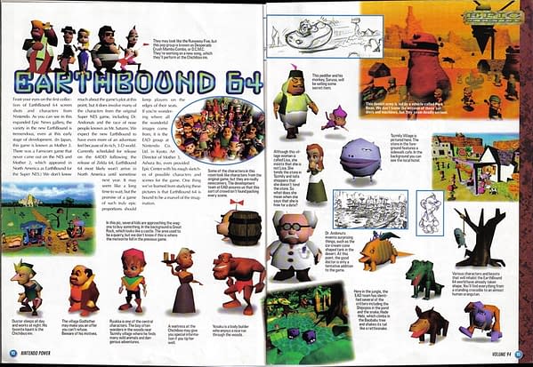 Someone Has Released Previously Unseen Earthound 64 Footage