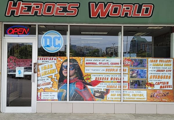 Where Iman bought her first copy of Ms. Marvel