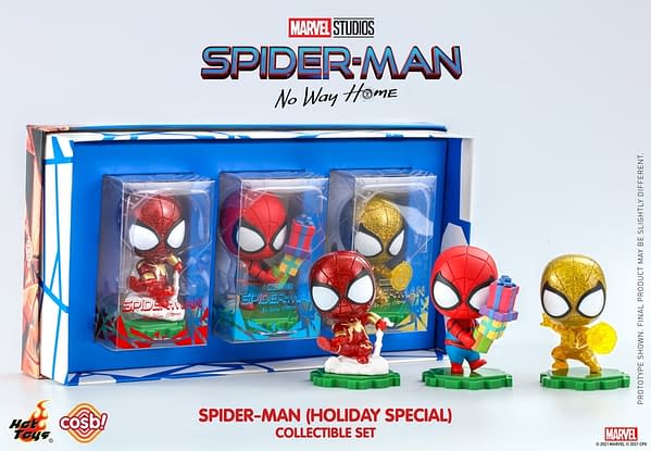 Spider-Man Welcomes the Holiday with Hot Toys New Cosbi Minis
