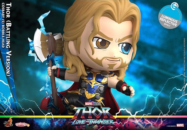 Thor: Love and Thunder Cosbaby Bobble-Heads Revealed by Hot Toys
