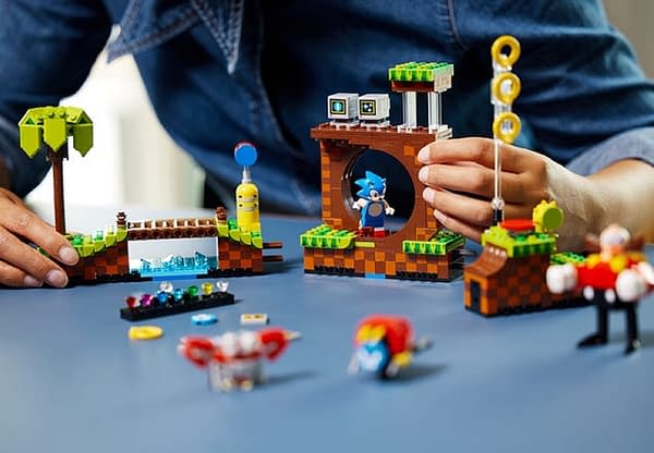 Sonic the Hedgehog Races to LEGO with New Green Hill Zone Set