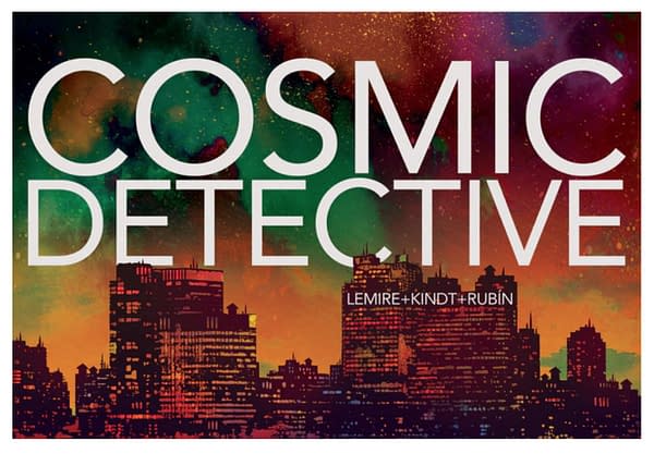 Cosmic Detective art by David Rubín which is now on Kickstarter.