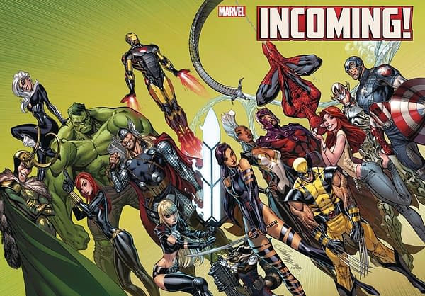 Marvel Comics 2020 Calendars Giveaways to Promote "Incoming"