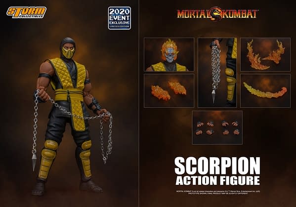 Mortal Kombat Gets SDCC 2020 Exclusives With Storm Collectibles