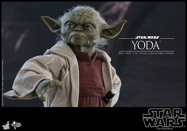Star Wars Hot Toys Yoda 9