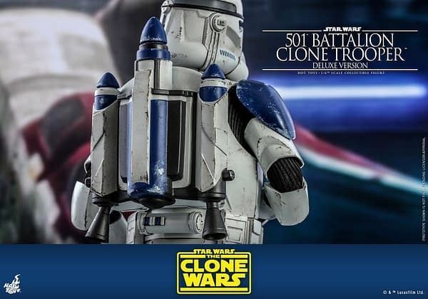 Star Wars 501st Clone Trooper Deploys with Hot Toys