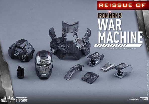 Iron Man 2 War Machine Hot Toys Figure Receives A Reissue