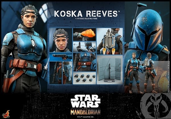 Hot Toys Reveals Star Wars The Mandalorian 1/6 Scale Koska Reeves