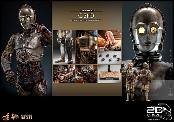 Star Wars: Attack of the Clones C-3PO Comes to Hot Toys