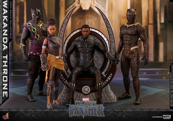 Black Panther Wakanda Throne Hot Toys 1