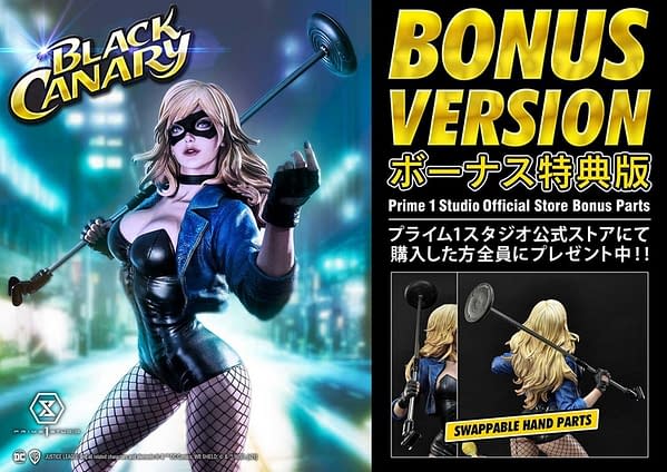 Black Canary Sings Her Song With New Prime 1 Studio Statue