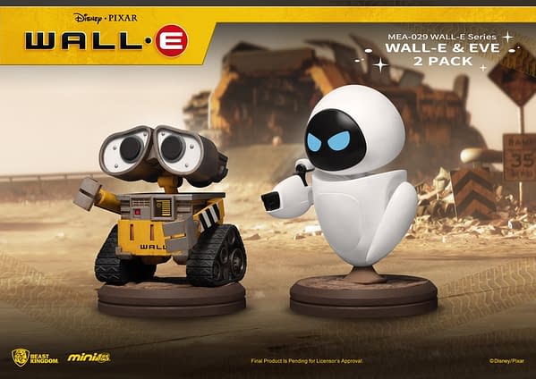 Wall-E and EVE Are Back with Beast Kingdom's New Mini Eggs