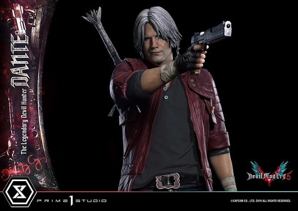 Devil May Cry 5 Dante Gets Devilish Statue From Prime 1 Studio
