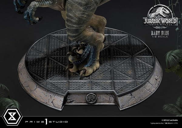 Prime 1 Studio Reveals Jurassic World Baby Blue Raptor Statue