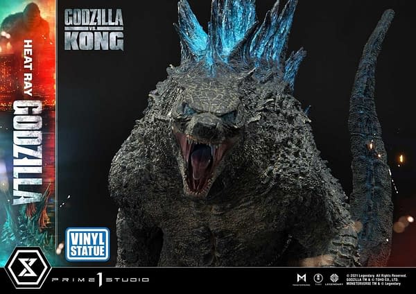 Prime 1 Studio Reveals Masterline Godzilla Heat Ray Vinyl Statue